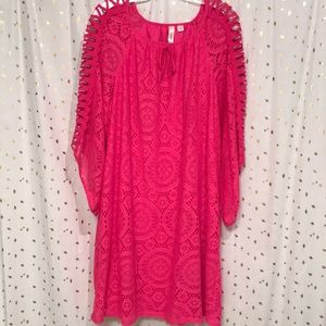 Pink pre-loved dress.